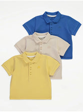 Embroidered Rainbow Polo Tops 3 Pack