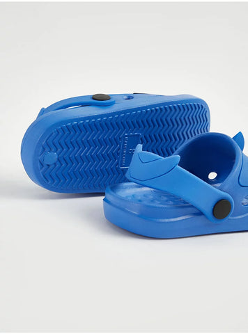 Blue Novelty Shark Sliders Blue Novelty Shark Sliders