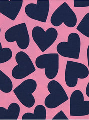Heart blue Long Sleeve Pyjamas 3 Pack