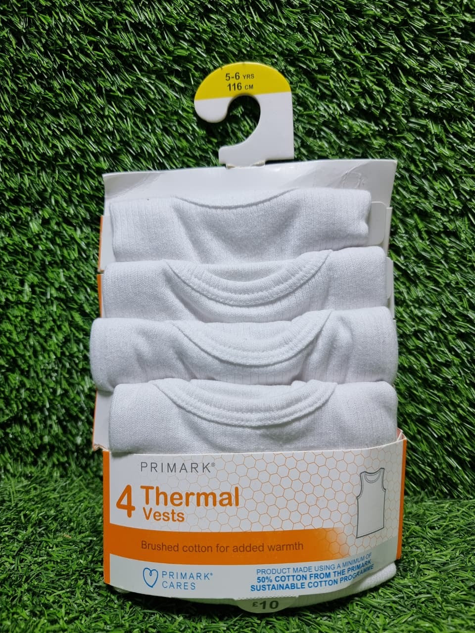 Primark Sleeveless Thermal Vests - 4 PCS