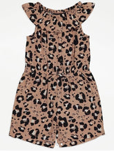 Tiger Print Playsuit