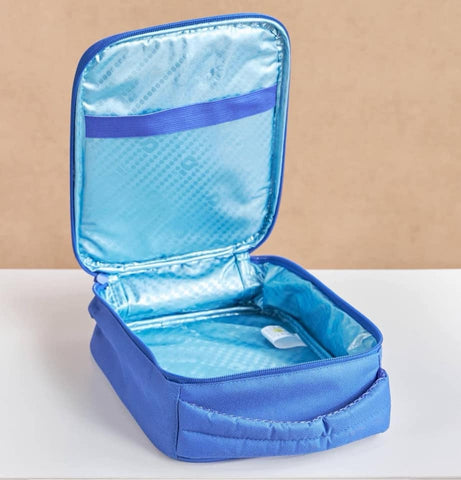 Smash Pink Blue Lunch Bag Smash Pink Blue Lunch Bag