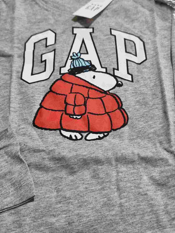 Snoopy Print Logo Full Sleeves Shirt Gap Snoopy Print Logo Full Sleeves Shirt Gap