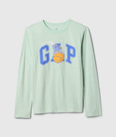 Basket Ball Print Logo T-Shirt Gap