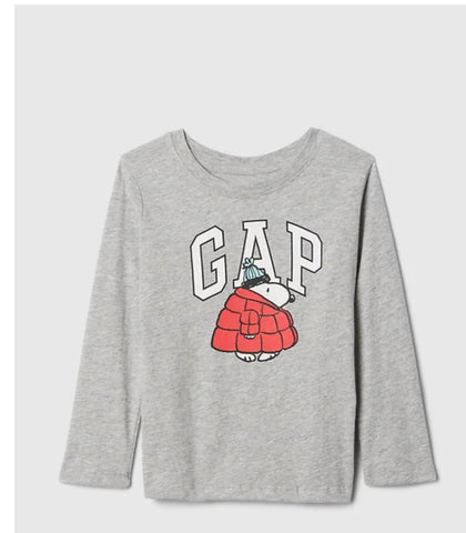 Snoopy Print Logo Full Sleeves Shirt Gap Snoopy Print Logo Full Sleeves Shirt Gap