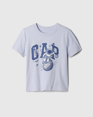 Astronaut Print Logo T-Shirt Gap Astronaut Print Logo T-Shirt Gap