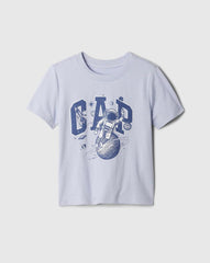 Astronaut Print Logo T-Shirt Gap