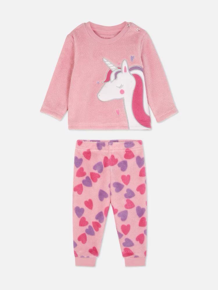 Girls Pajamas Unicorn Pyjamas Primark Fleece Pyjamas Asda Unicorn