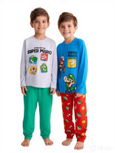2pk Printed Mario Pajamas