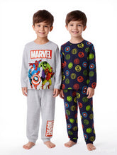2pk Printed Marvel Pajamas