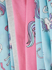 Girls 2-Pack Magical Unicorn Cotton Pyjama Sets