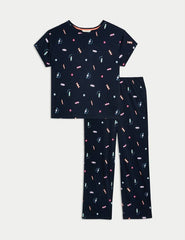 Pure Cotton Printed Pyjama Set (Copy)