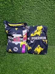 Primark Pokémon Pikachu Printed Fleece Pyjama Set for Kids