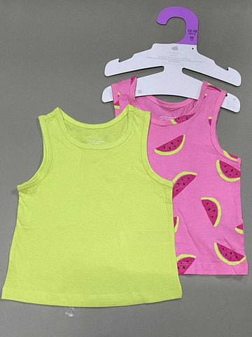 Primark Watermelon Print Tops 2Pack Set Primark Watermelon Print Tops 2Pack Set