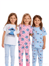 Stitch Print Pyjamas 3 Pack