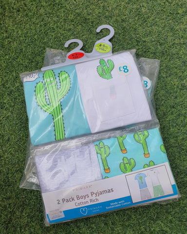 2pk Cactus Short Pyjamas