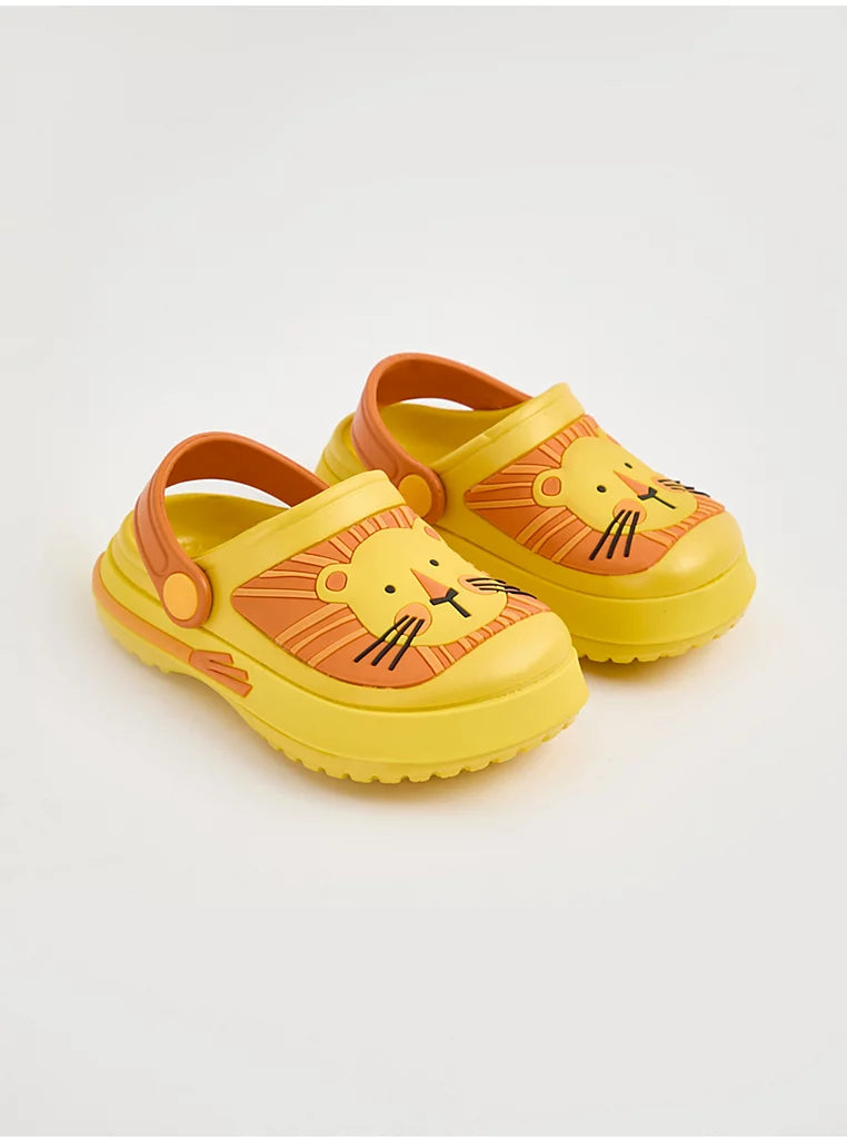 Yellow Lion Clogs
