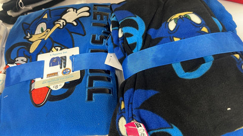 Fleece Sonic Pyjamas Set Primark