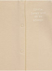 Neutral Bunny Spotty Sleepsuits 3 Pack