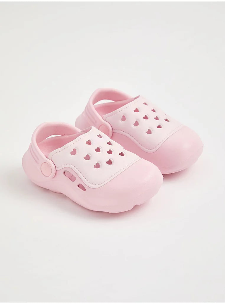 Light Pink Sporty Aqua Clogs