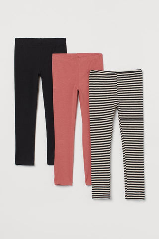 3-pack Jersey Leggings