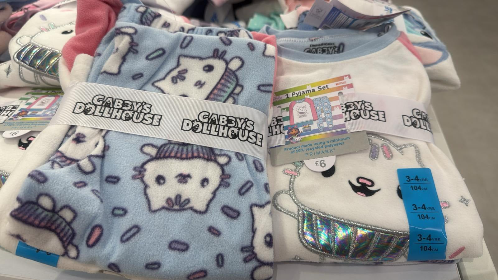 Gabby's Dollhouse Cakey Cat Pyjamas
