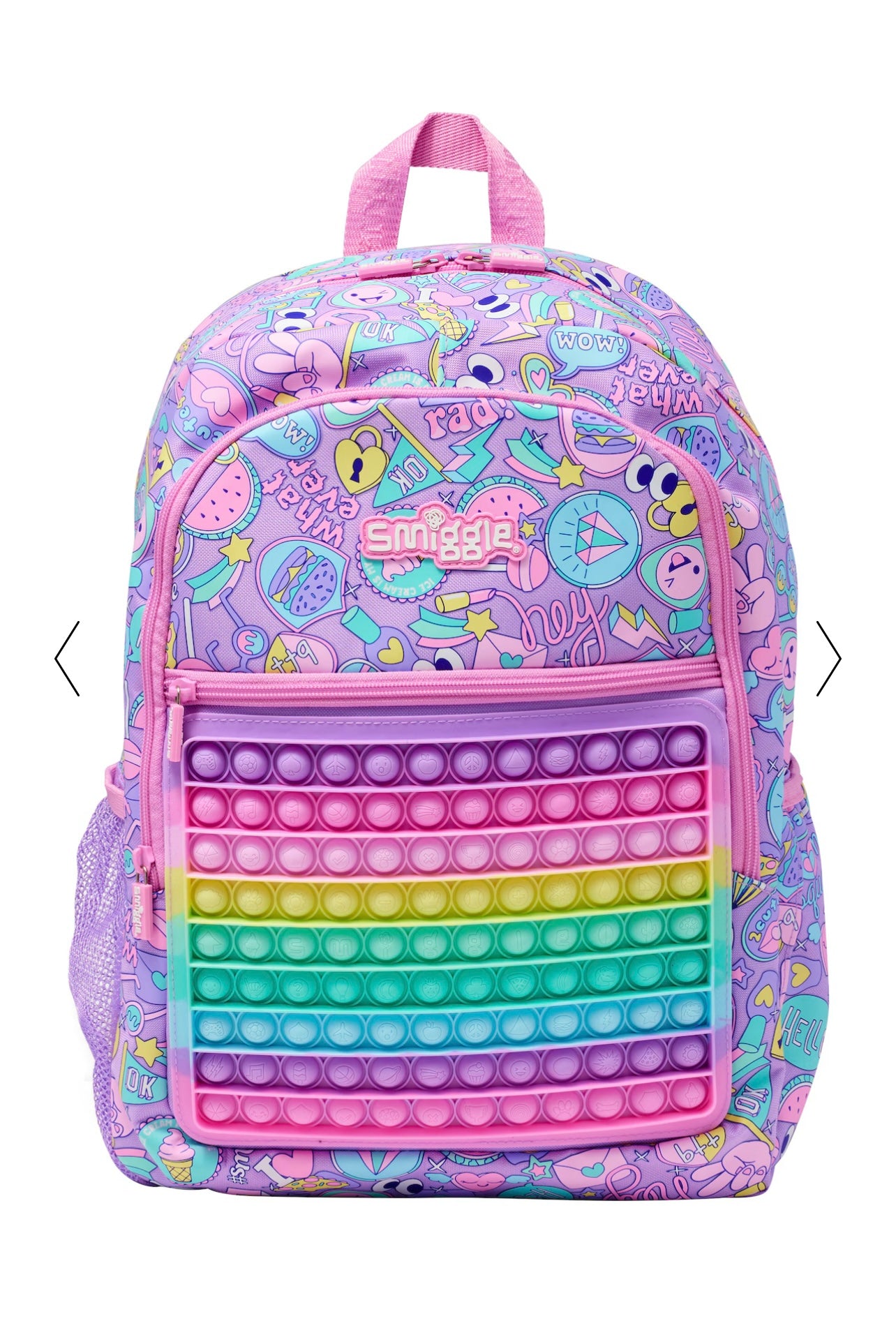 Smiggle Popem Popit Poppies Classic Backpack