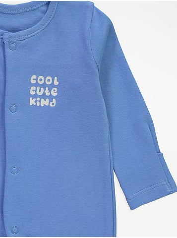Animal Cool Cute Kind Sleepsuits 3 Pack
