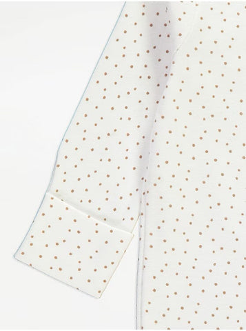 Neutral Bunny Spotty Sleepsuits 3 Pack