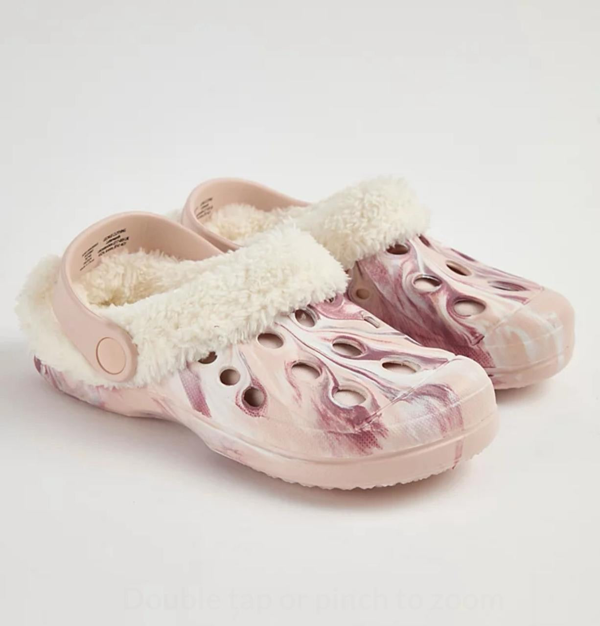 Multi  Faux Fur Lined Clogs