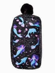 Smiggle Kids Glitter Mermaid Crescent Moon Stand Up Pencil Case