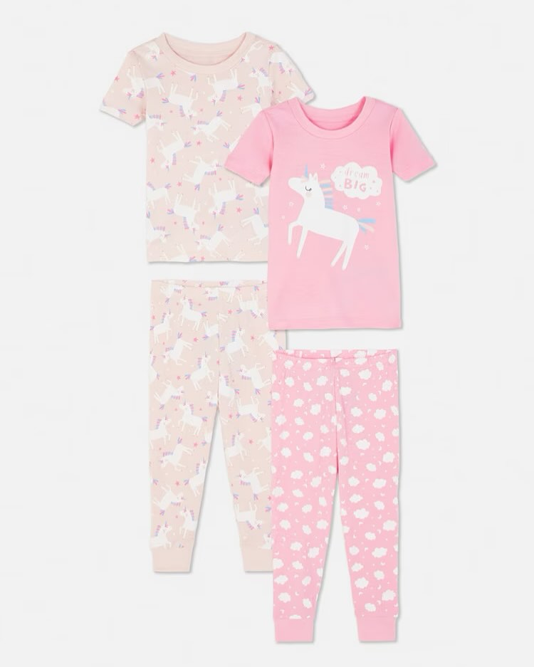 Primark 2pk Unicorn Print Pajamas