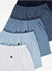 George Boys  Woven Loose Fit Boxer Shorts 10-Pack