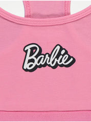 Barbie Racer Back Crop Tops 3 Pack
