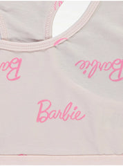 Barbie Racer Back Crop Tops 3 Pack