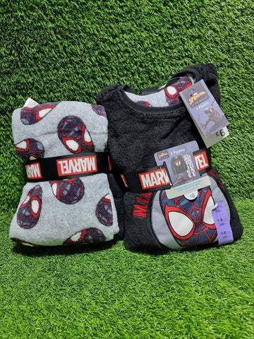 MARVEL Spider-Man Miles Morales Fleece Pyjamas