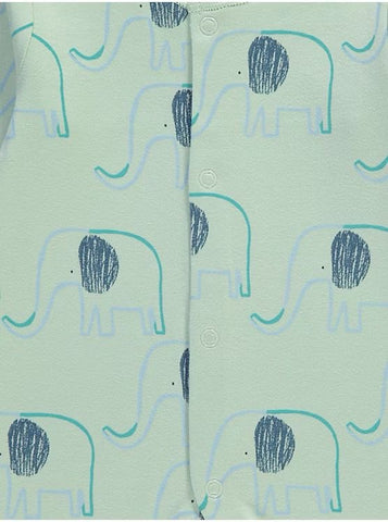 Safari Animal Sketch Sleepsuits 3 Pack