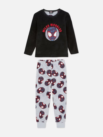 MARVEL Spider-Man Miles Morales Fleece Pyjamas