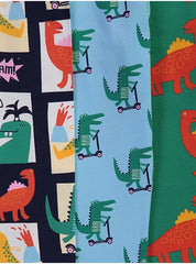 Dinosaur Print Pyjamas 3 Pack