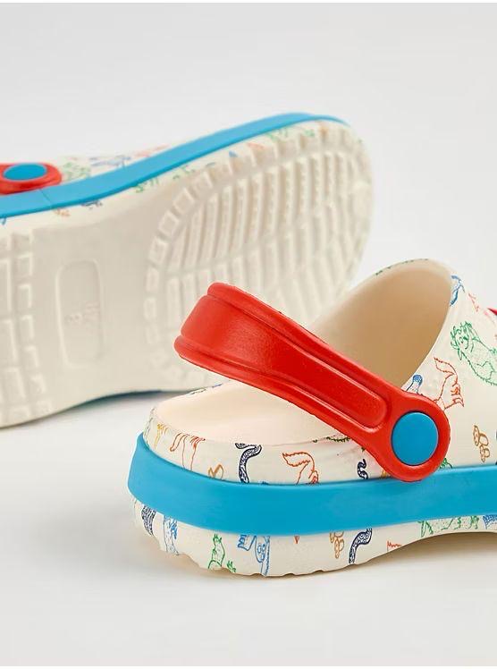 The Gruffalo Colour Block Badge Clogs