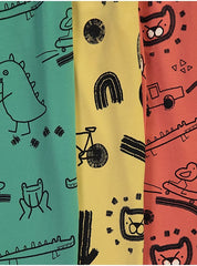 Dinosaur Doodle Pyjamas 3 Pack