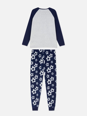 Football Fleece Pyjamas