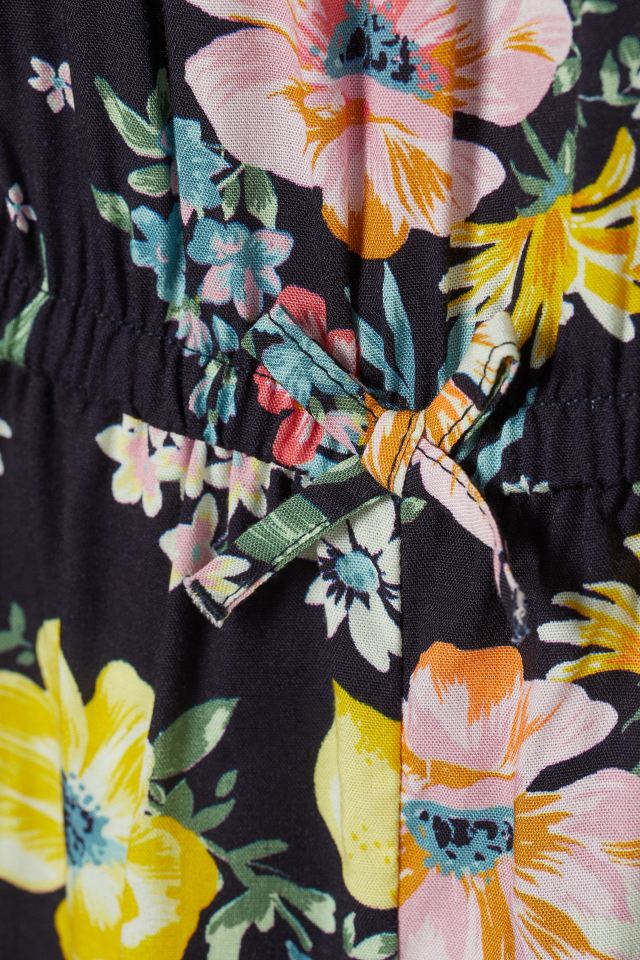 Flower-detail jumpsuit