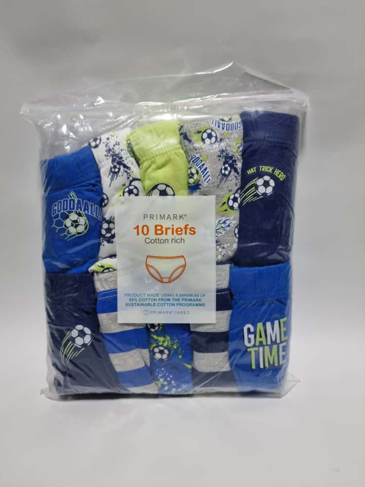 Primark Football briefs Set