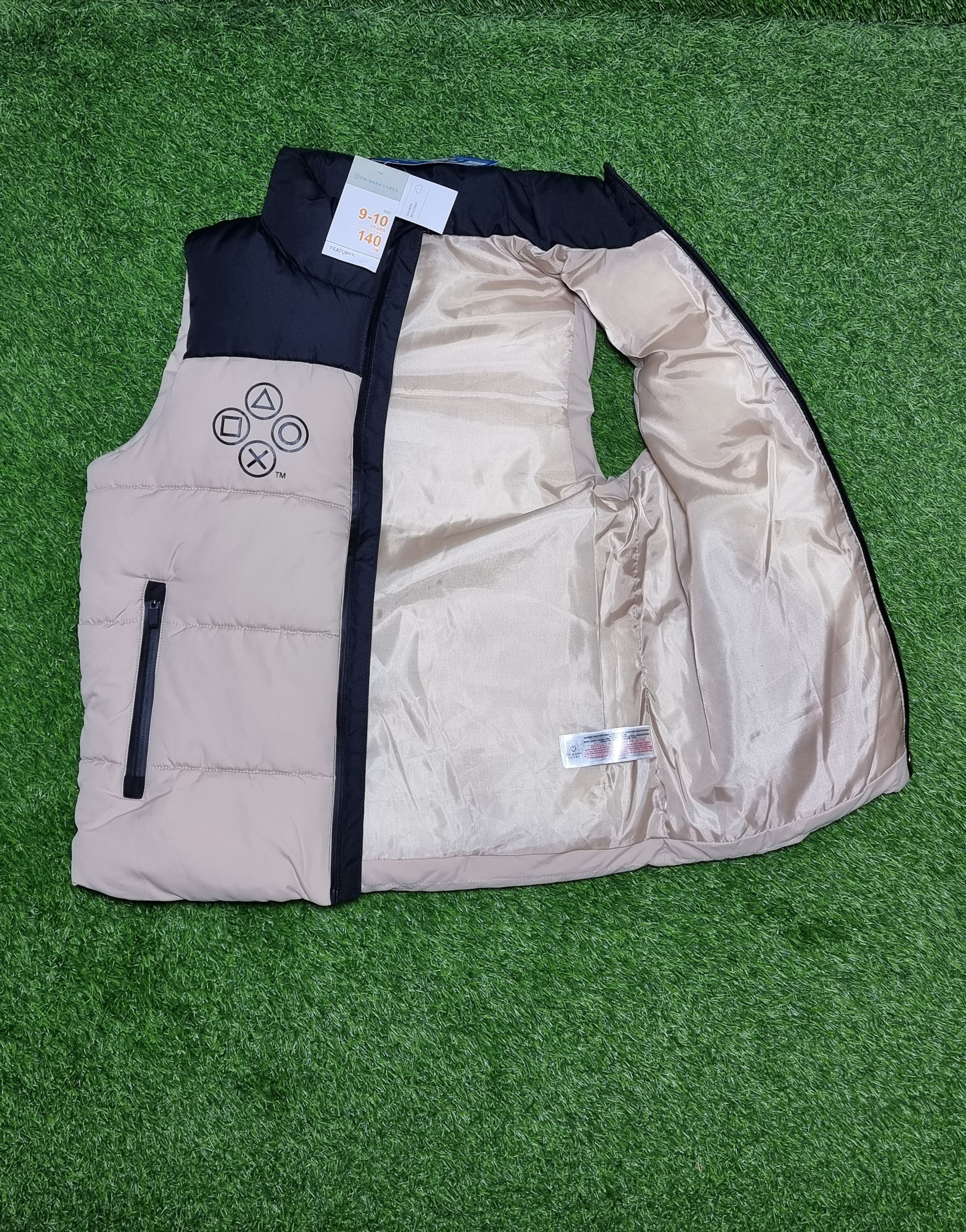 Play station puffer jacket