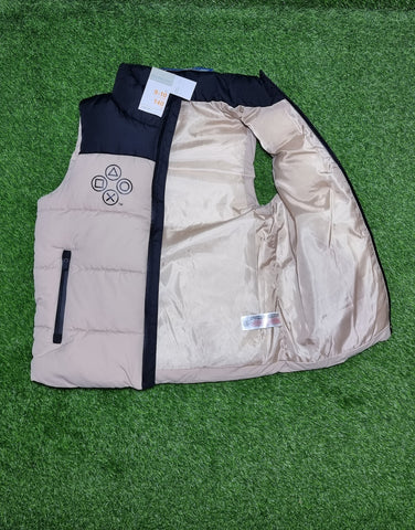 Play station puffer jacket