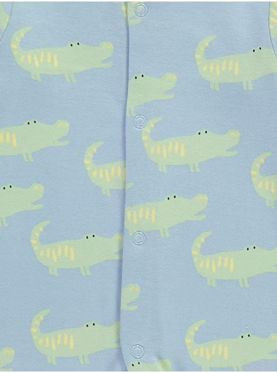 Safari Animal Sketch Sleepsuits 3 Pack