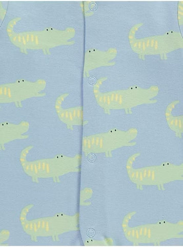 Safari Animal Sketch Sleepsuits 3 Pack