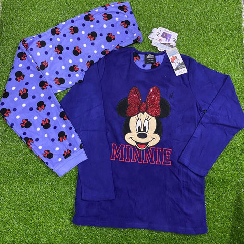 Fleece Minnie Pyjamas Set Primark