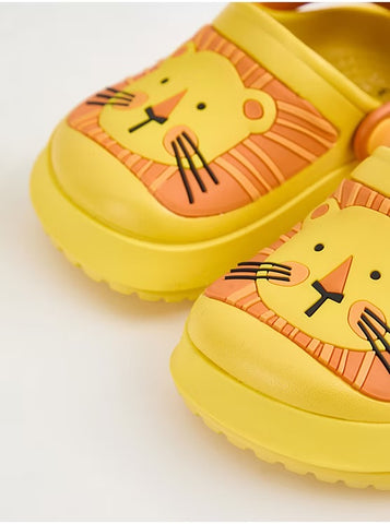 Yellow Lion Clogs